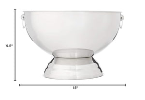 Winco SPB-35 Stainless Steel Punch Bowl with Handle