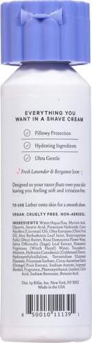 Billie Whipped Shave Cream - Lavender & Bergamot Scent