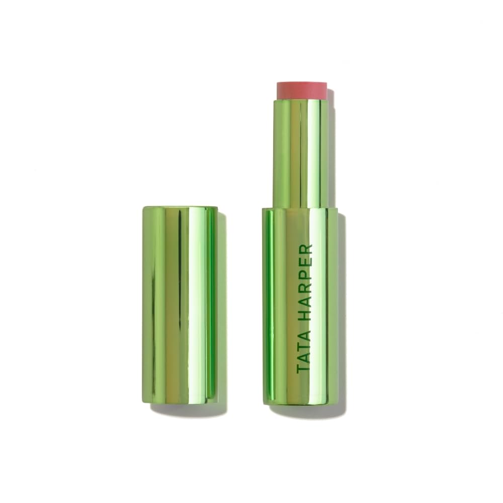 Tata Harper Lip Crème, Hydrating Tinted Lip Treatment, Blasè - Rosy Nude