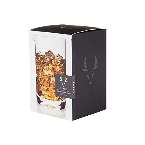 Viski Crystal Cocktail Mixing Glass Cocktail Beaker