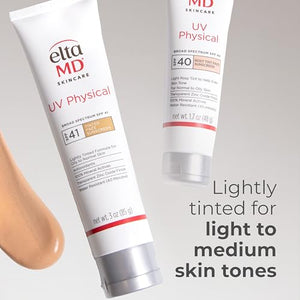 EltaMD UV Physical Tinted Mineral Sunscreen for Face SPF 41