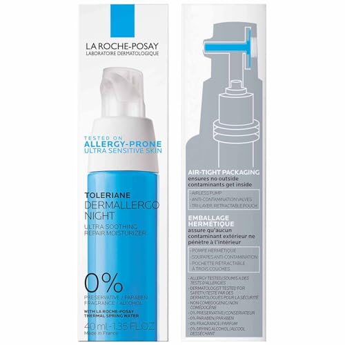 La Roche-Posay Toleriane Dermallergo Night Cream for Face