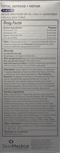 SkinMedica Total Defense + Repair SPF 34 Tinted Sunscreen for Face