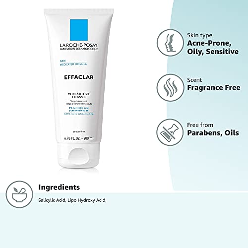La Roche-Posay Effaclar Medicated Gel Cleanser