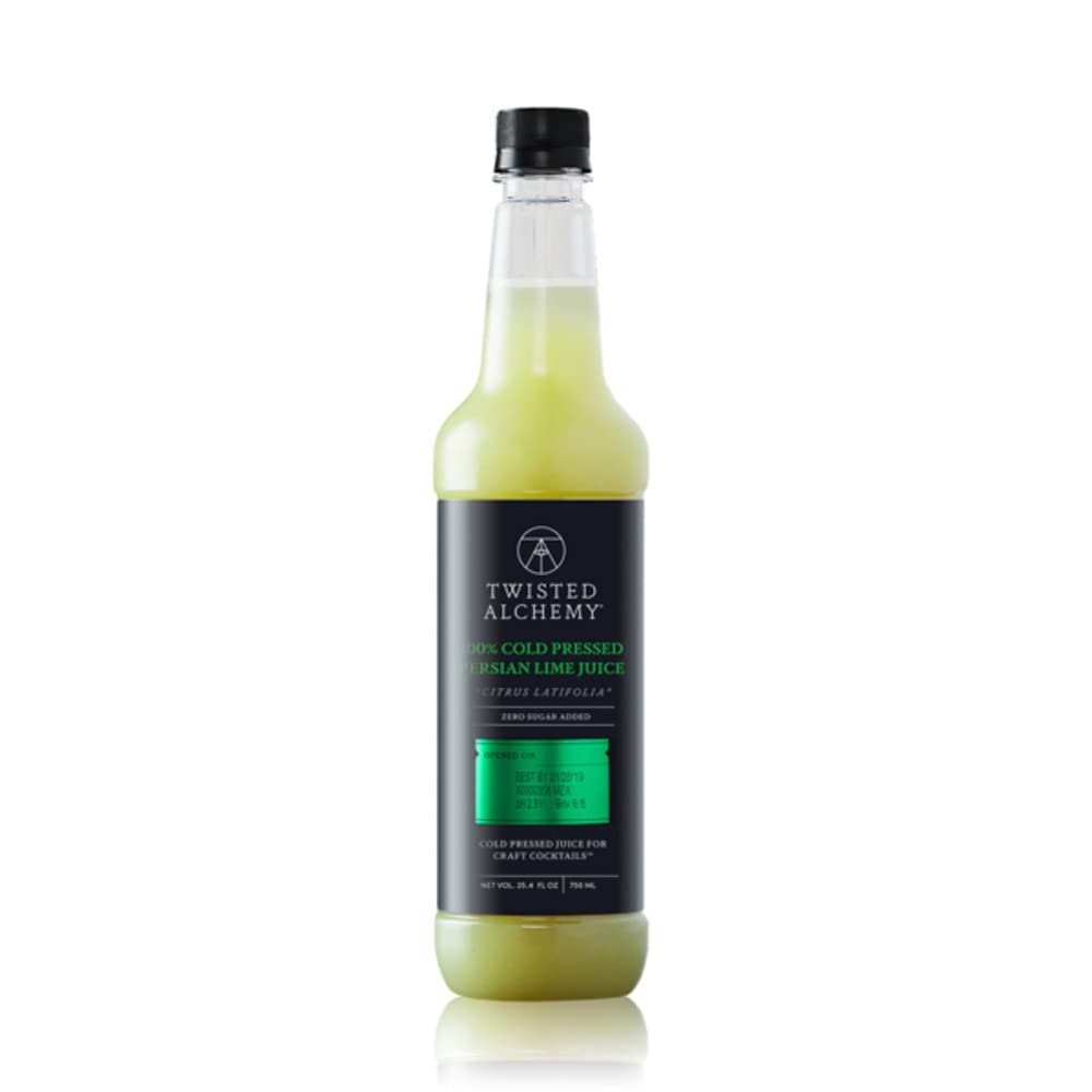 Twisted Alchemy Cold Pressed Fresh Lime Juice For Craft Cocktails
