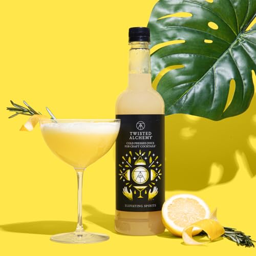 Twisted Alchemy Cold Pressed Fresh Lemon Juice For Craft Cocktails
