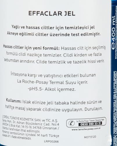 La Roche-Posay Effaclar Purifying Foaming Gel Cleanser