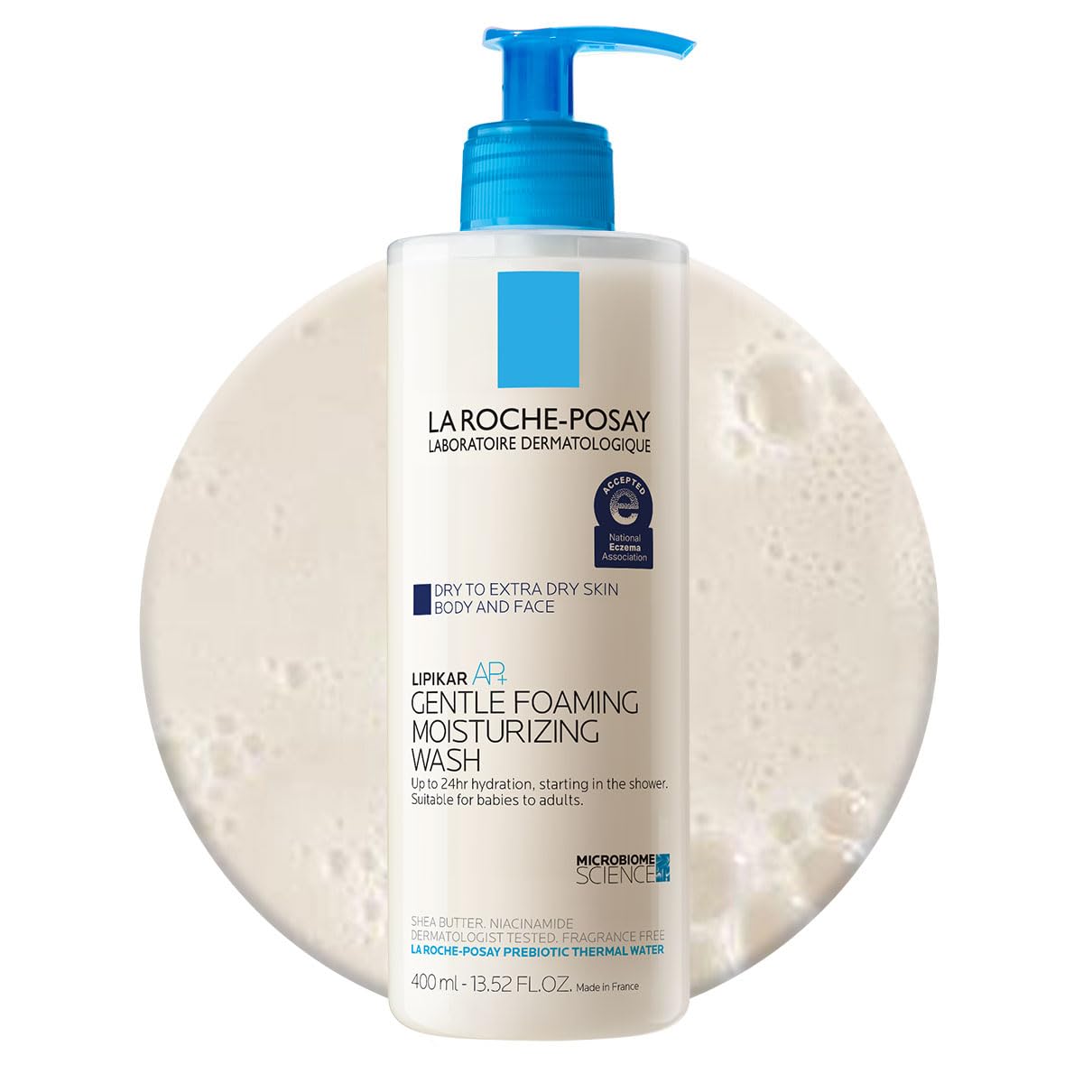 La Roche-Posay Lipikar AP+ Gentle Foaming Moisturizing Wash