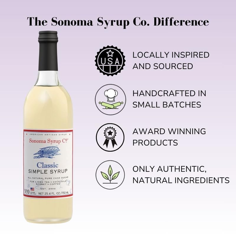 Sonoma Syrup Co Classic Simple Syrup