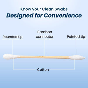 Clean Skin Club Clean Swabs | 500CT