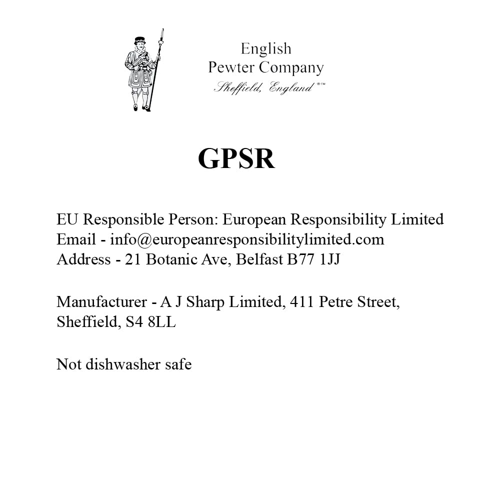 English Pewter Company 10oz Beaded Fine Quality Pewter Mint Julep Cup