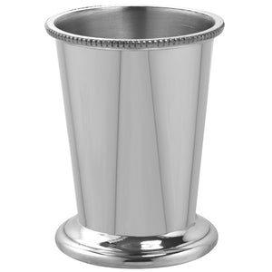 English Pewter Company 10oz Beaded Fine Quality Pewter Mint Julep Cup