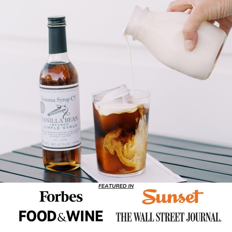 Sonoma Syrup Co Vanilla Bean Simple Syrup