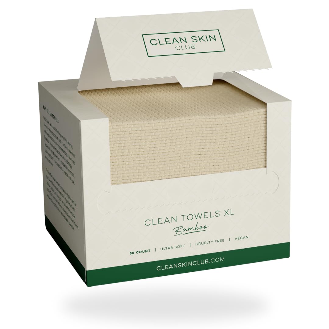 Clean Skin Club Bamboo Viscose Clean Towels XL™
