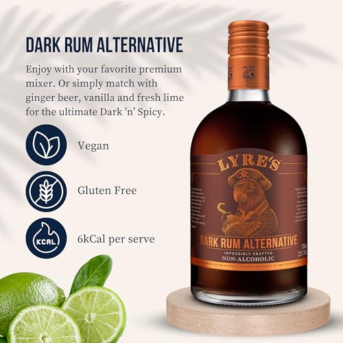 Lyre's Dark Rum Non Alcoholic Spirits