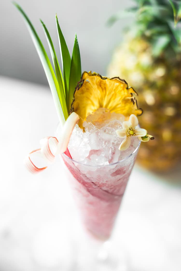 Dehydrated Pineapple For Cocktails