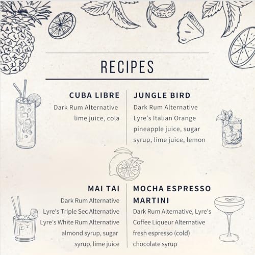 Lyre's Dark Rum Non Alcoholic Spirits