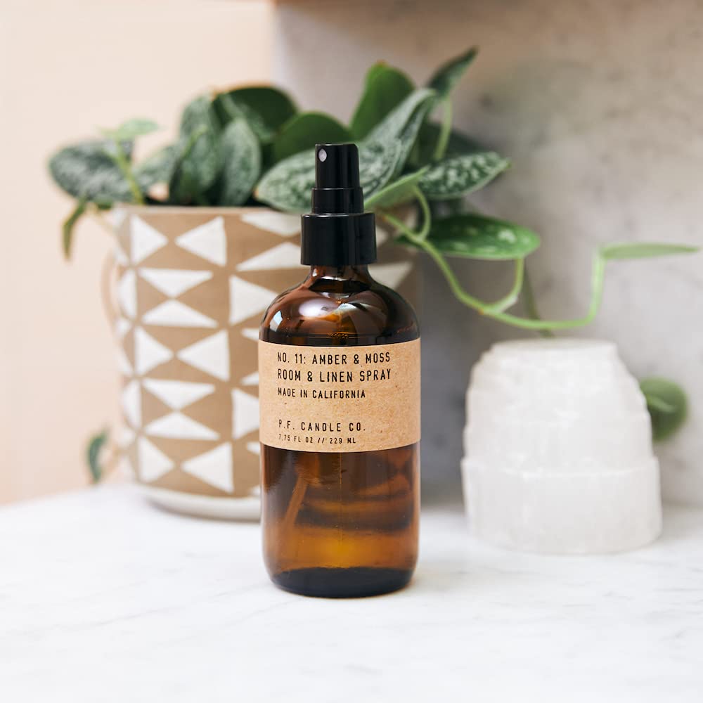 P.F. Candle Co. Amber & Moss Scented Room & Linen Spray