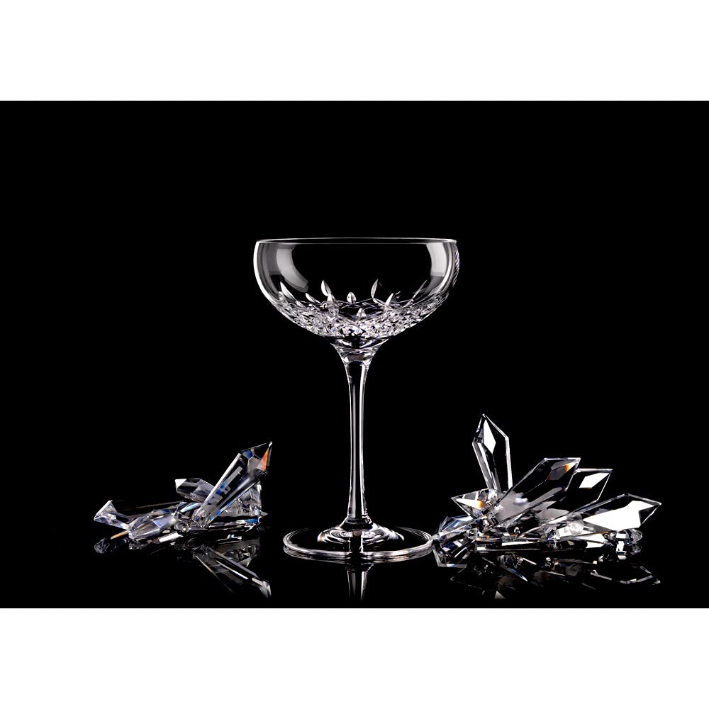 Waterford Lismore Essence Champagne Saucer, set of 2