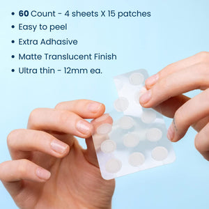CLEAN SKIN CLUB 60 Invisible Vegan Pimple Patches
