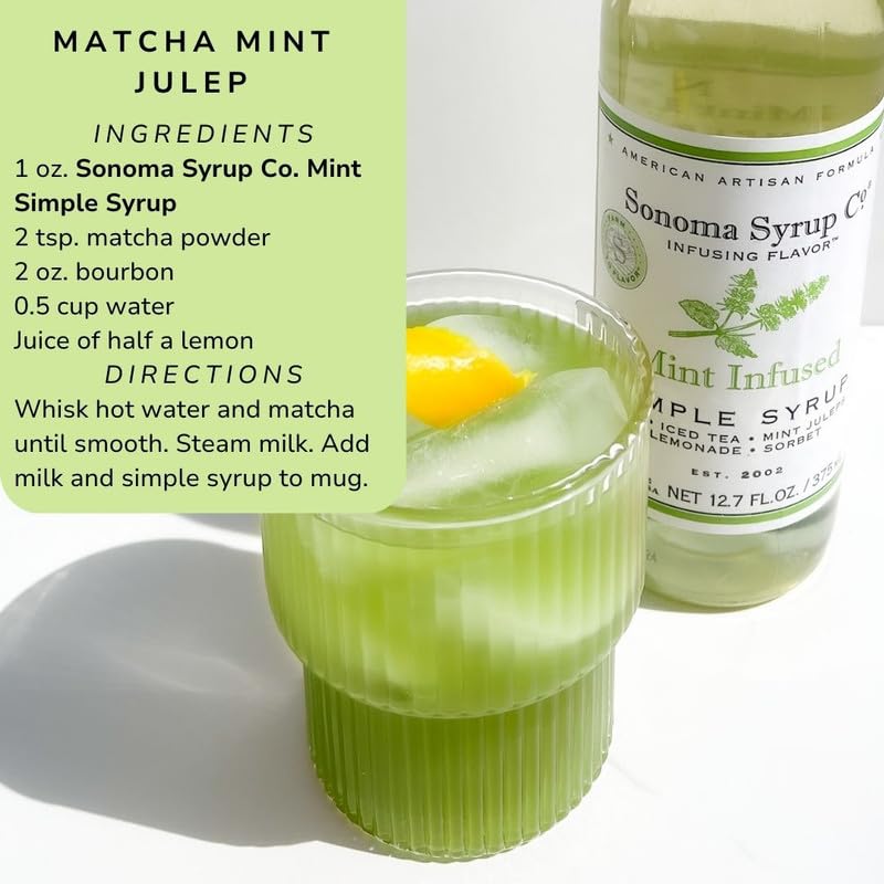 Sonoma Syrup Co Mint Infused Simple Syrup