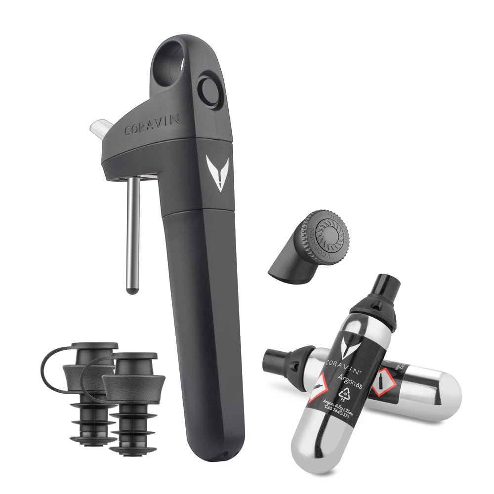 CORAVIN Pivot Plus Wine Preservation System - Black