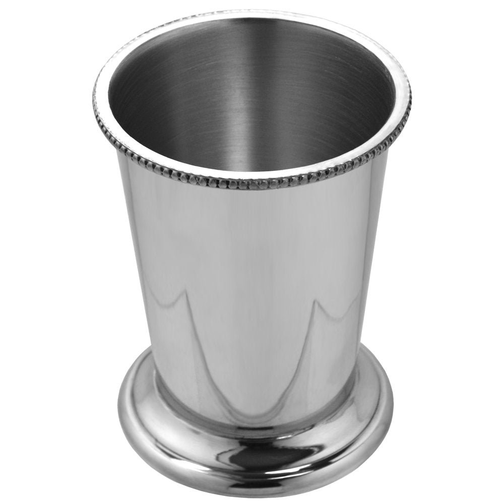 English Pewter Company 10oz Beaded Fine Quality Pewter Mint Julep Cup