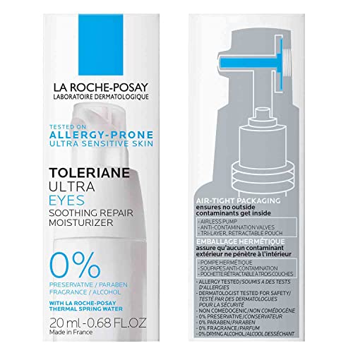 La Roche-Posay Toleriane Dermallergo Eye Cream Soothing Repair Moisturizer