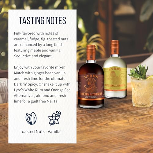 Lyre's Dark Rum Non Alcoholic Spirits