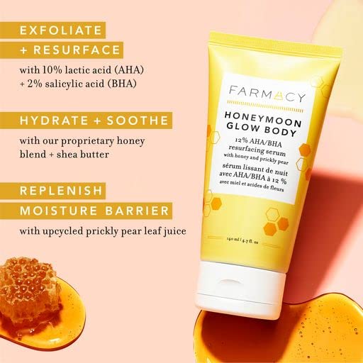Farmacy Honeymoon Glow Body Serum with Hyaluronic Acid