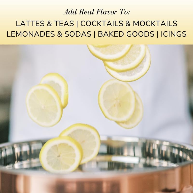 Sonoma Syrup Co Meyer Lemon Infused Simple Syrup