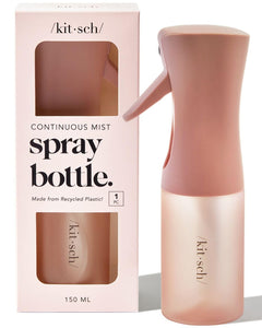 Kitsch Continuous Spray Bottle for Hair | Fine Mist Water Mister for Hair Styling