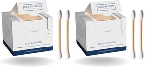 Clean Skin Club Clean Swabs | 500CT | (Pack of 2)
