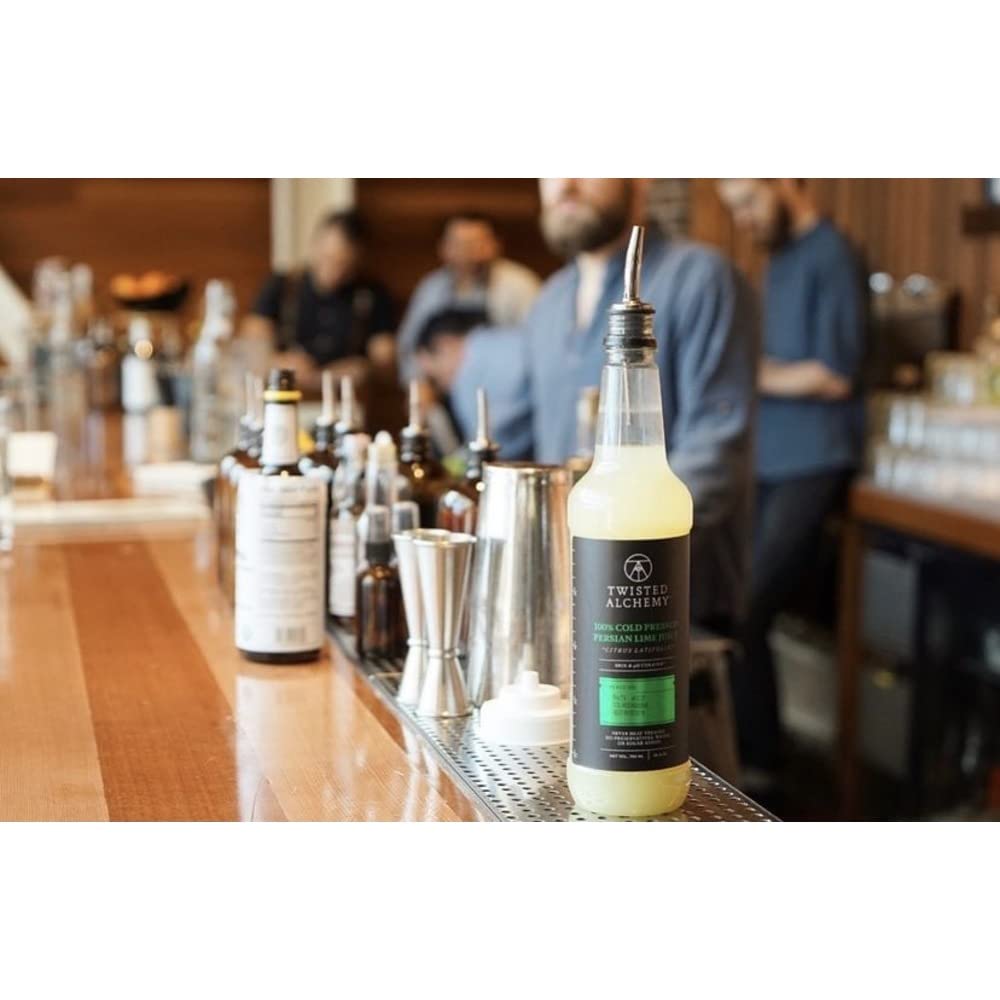 Twisted Alchemy Cold Pressed Fresh Lime Juice For Craft Cocktails