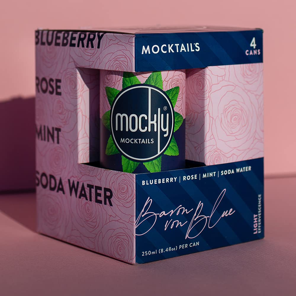 Mockly Baron von Blue Booze-Free Cocktail