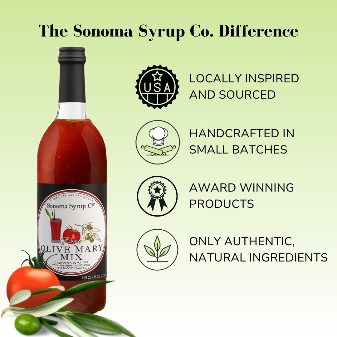 Sonoma Syrup Co Bloody "Olive" Mary Mix