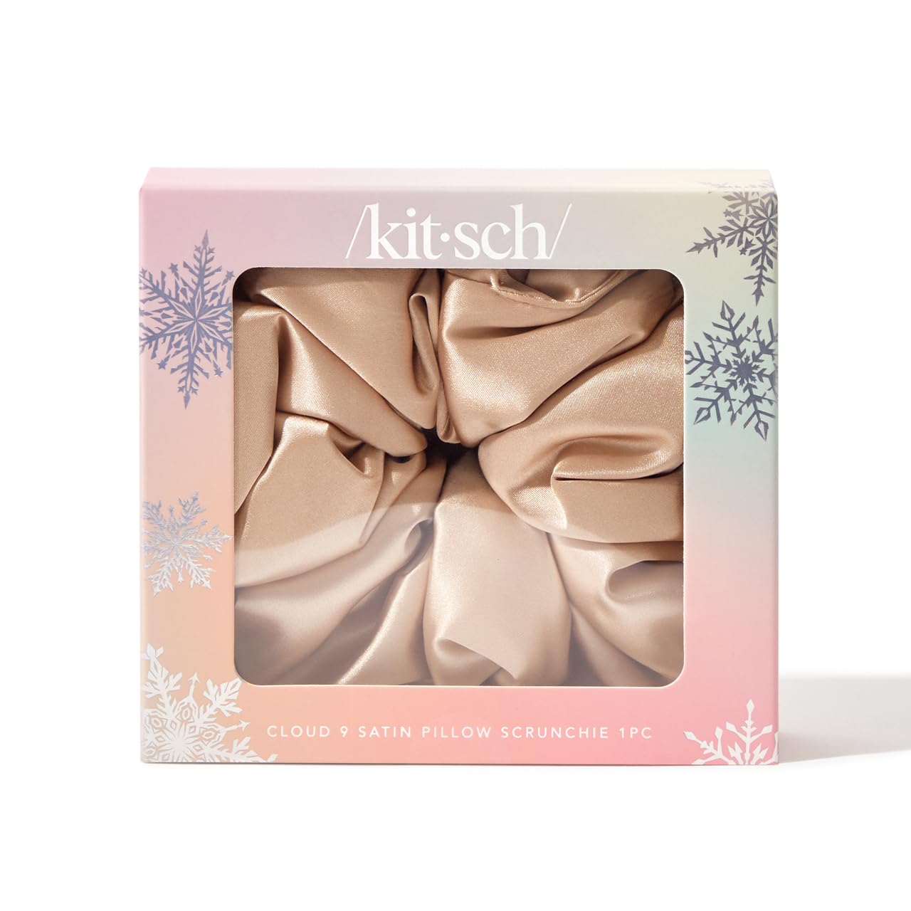 Kitsch Satin Scrunchies For Women - Softer Than Silk Scrunchies