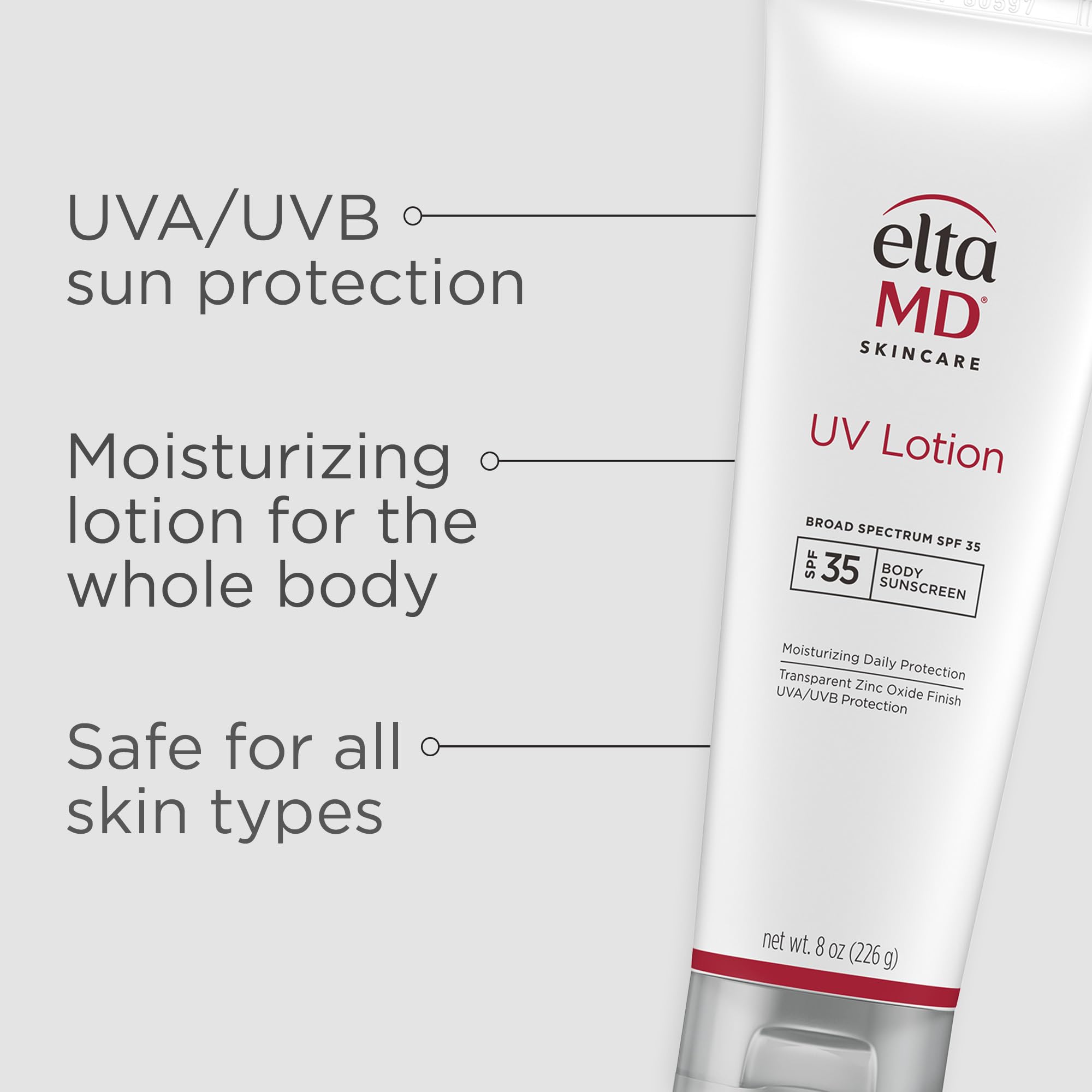 EltaMD UV Lotion Zinc Oxide Full-Body Broad-Spectrum SPF 30