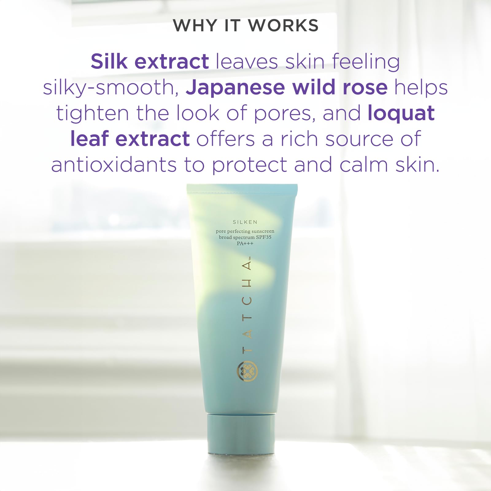 Tatcha Silken Pore Perfecting Sunscreen SPF 35