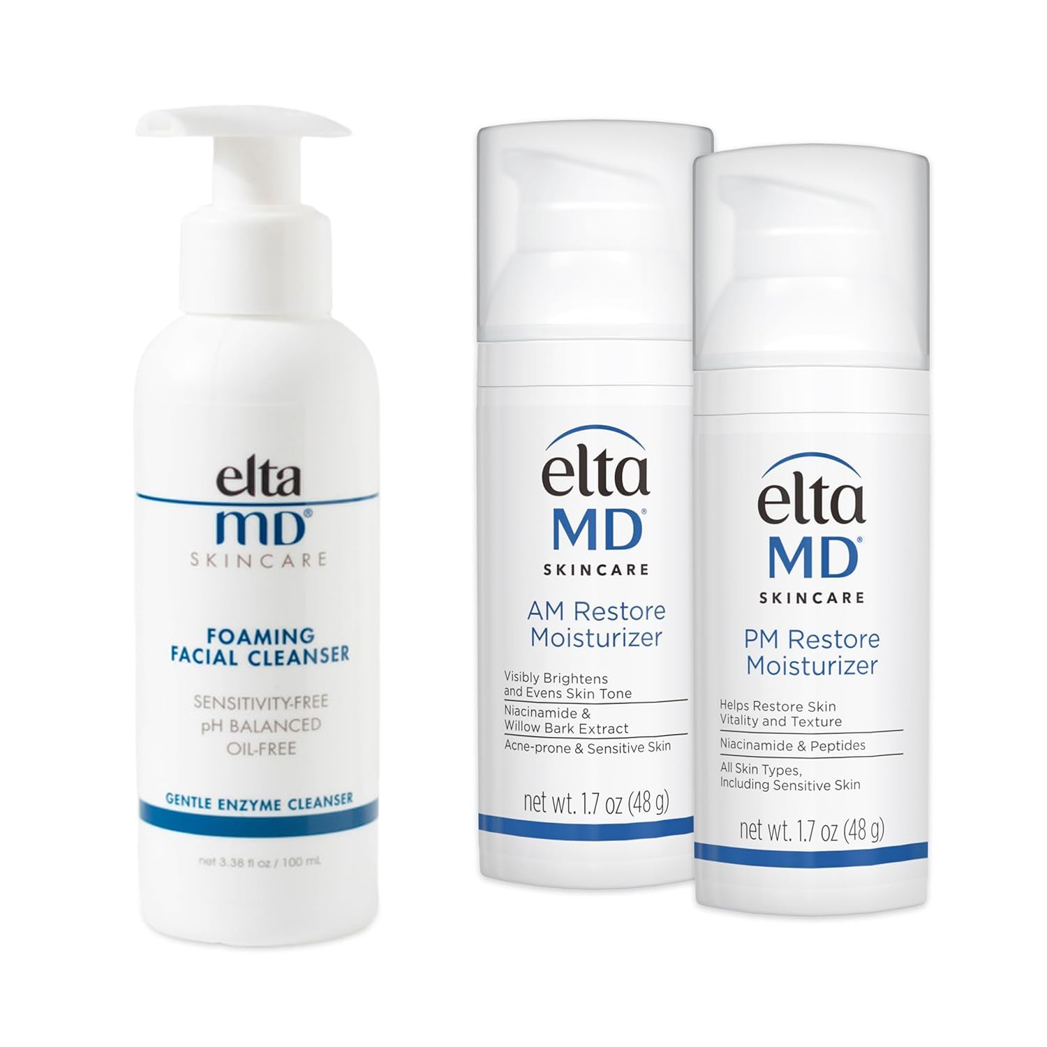 EltaMD AM & PM Moisturizer Facial Kit