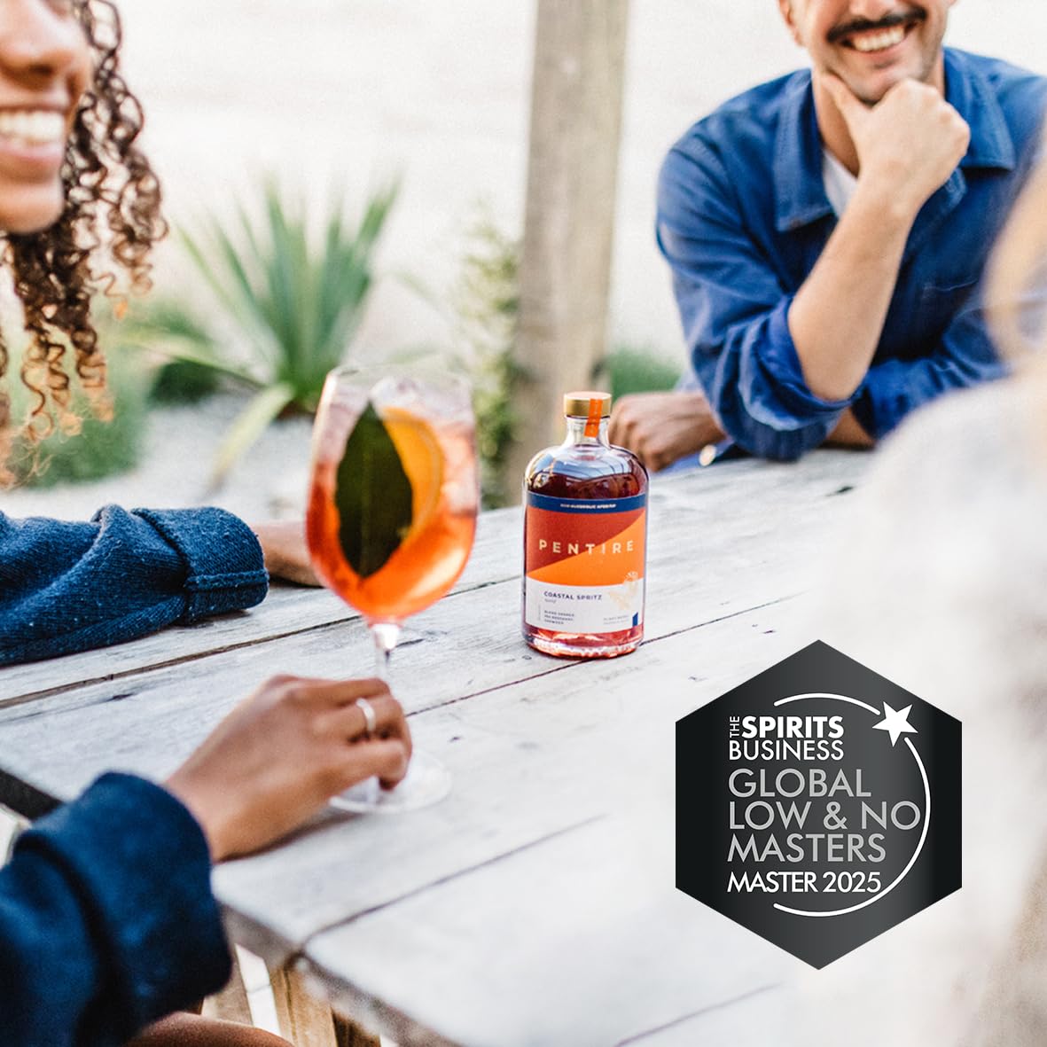 Pentire Coastal Spritz 70cl - Botanical Alcohol Free Aperitif