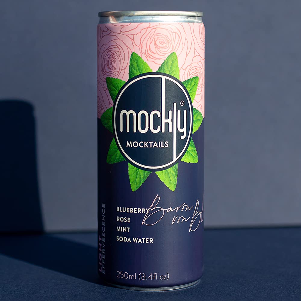 Mockly Baron von Blue Booze-Free Cocktail