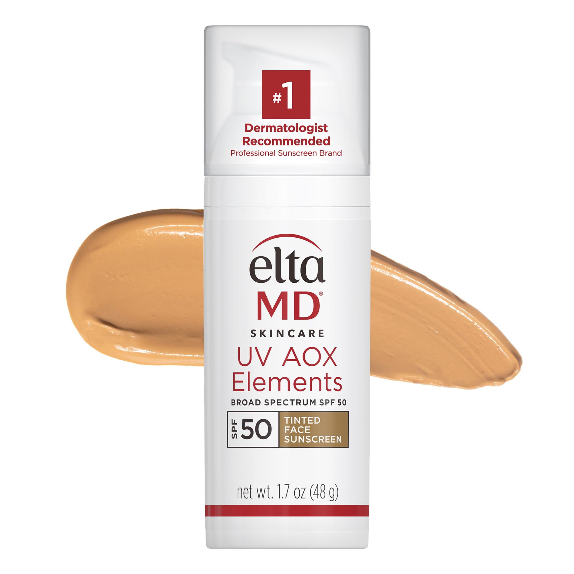 EltaMD UV AOX Elements Tinted Mineral Face Sunscreen Lotion