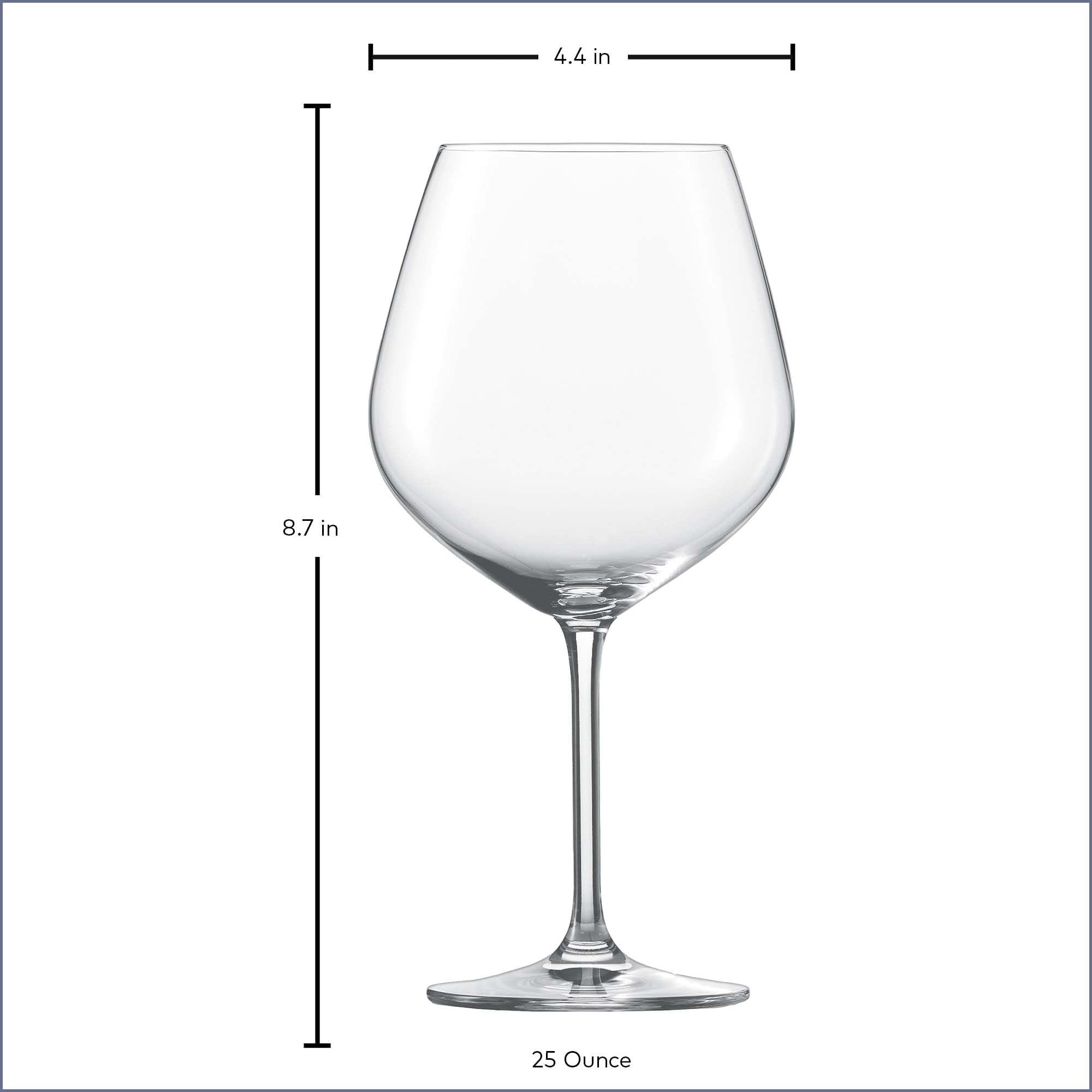 ZWIESEL GLAS Forté Burgundy Goblet - Set of 6