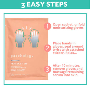 Patchology Warm Up Perfect Ten Self-warming Hand & Cuticle Mask