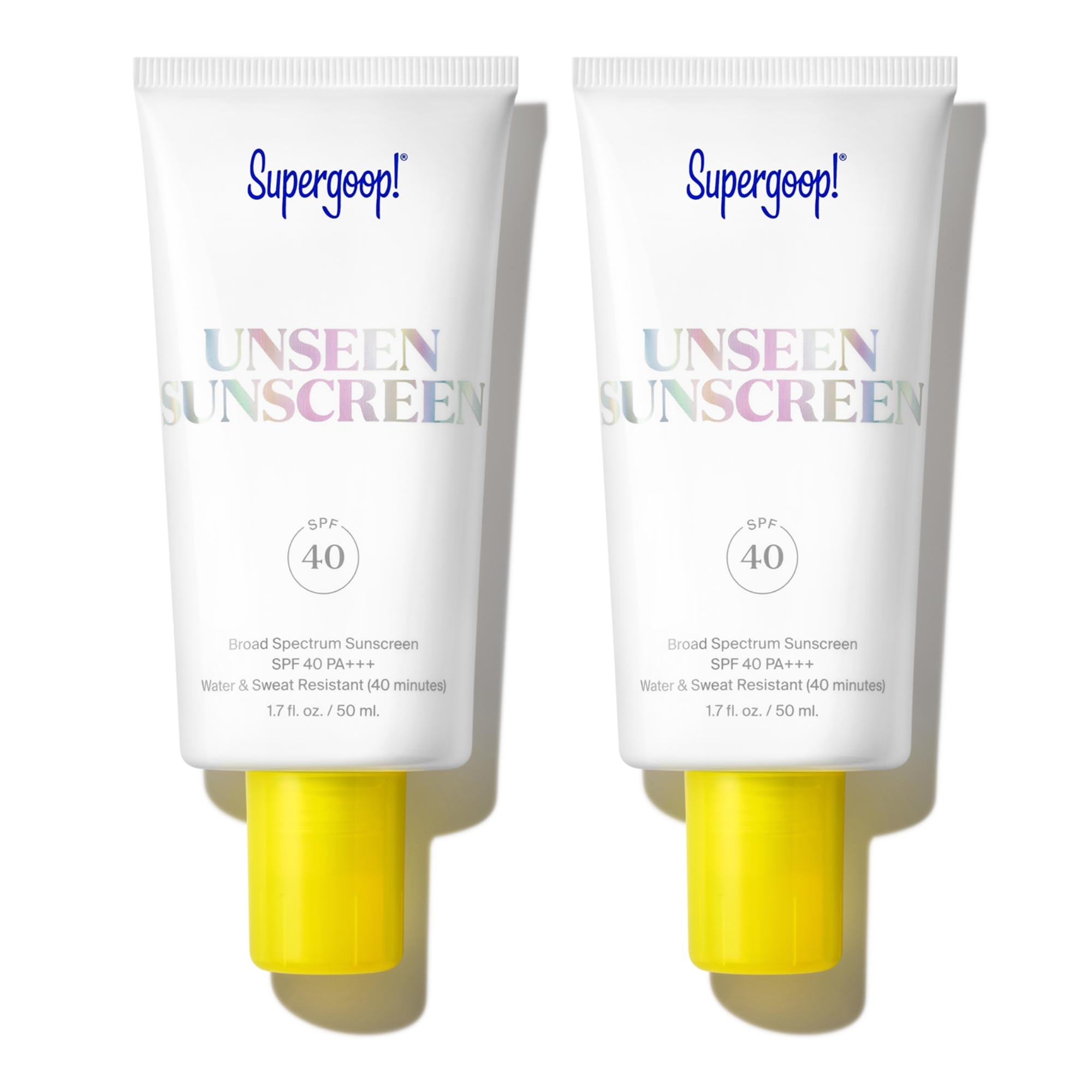 Supergoop! Unseen Sunscreen - SPF 40 - Pack of 2