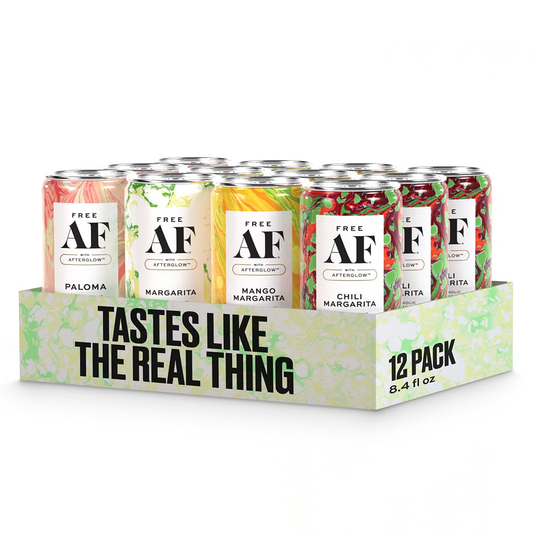 FREE AF Non-Alcoholic Drinks Margarita Variety Pack