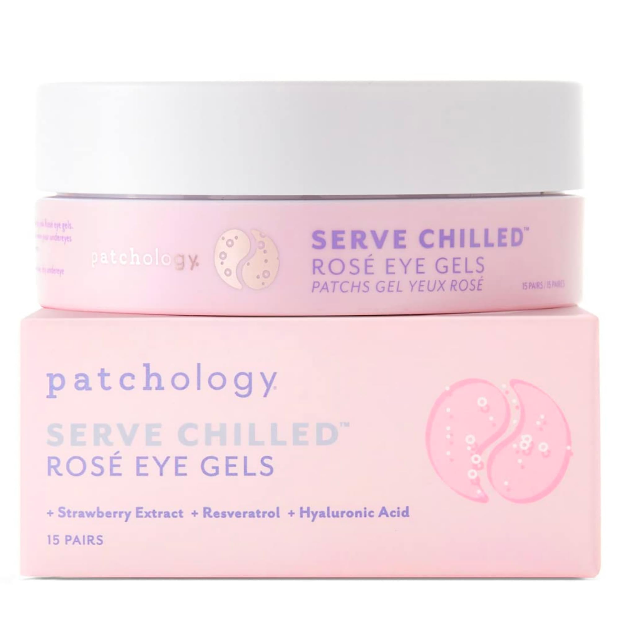 Patchology Serve Chilled Rosé Eye Gels