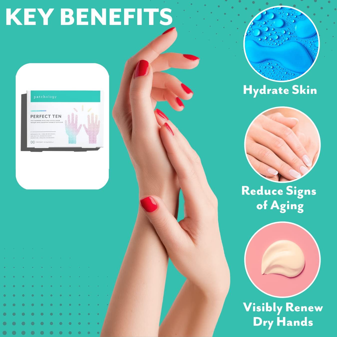 Patchology Warm Up Perfect Ten Self-warming Hand & Cuticle Mask