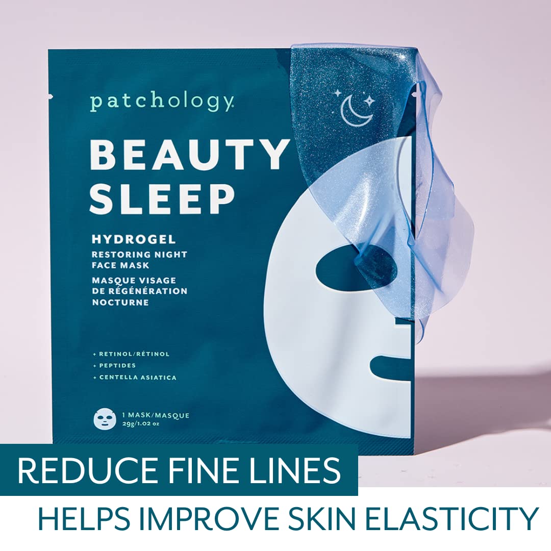 Patchology Beauty Sleep Hydrogel Face Mask